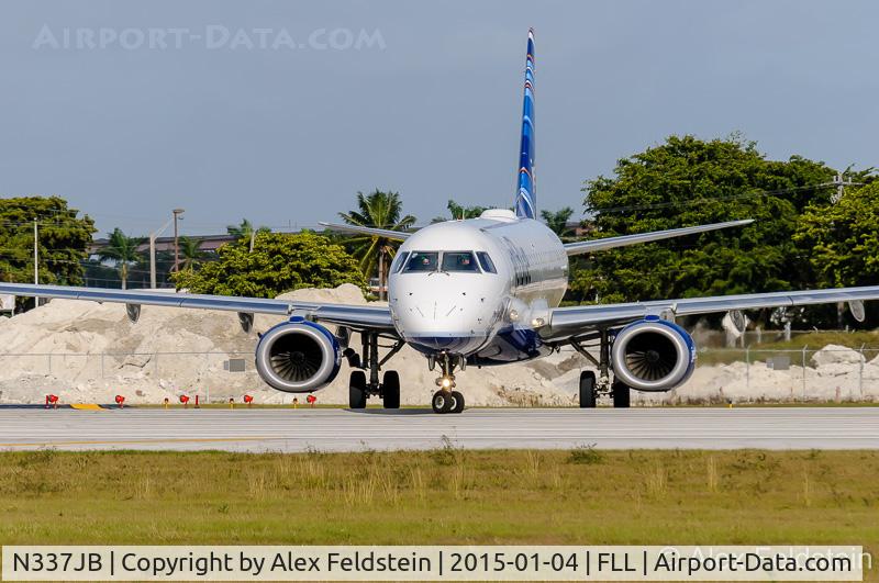 N337JB, Embraer ERJ-190-100 IGW 190AR C/N 19000473, Ft. Lauderdale