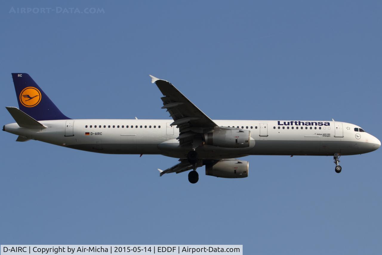 D-AIRC, 1994 Airbus A321-131 C/N 0473, Lufthansa