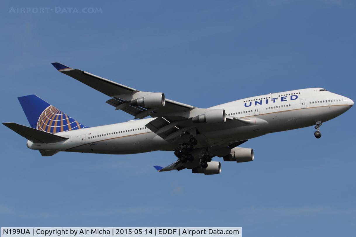 N199UA, 1997 Boeing 747-422 C/N 28717, United Airlines