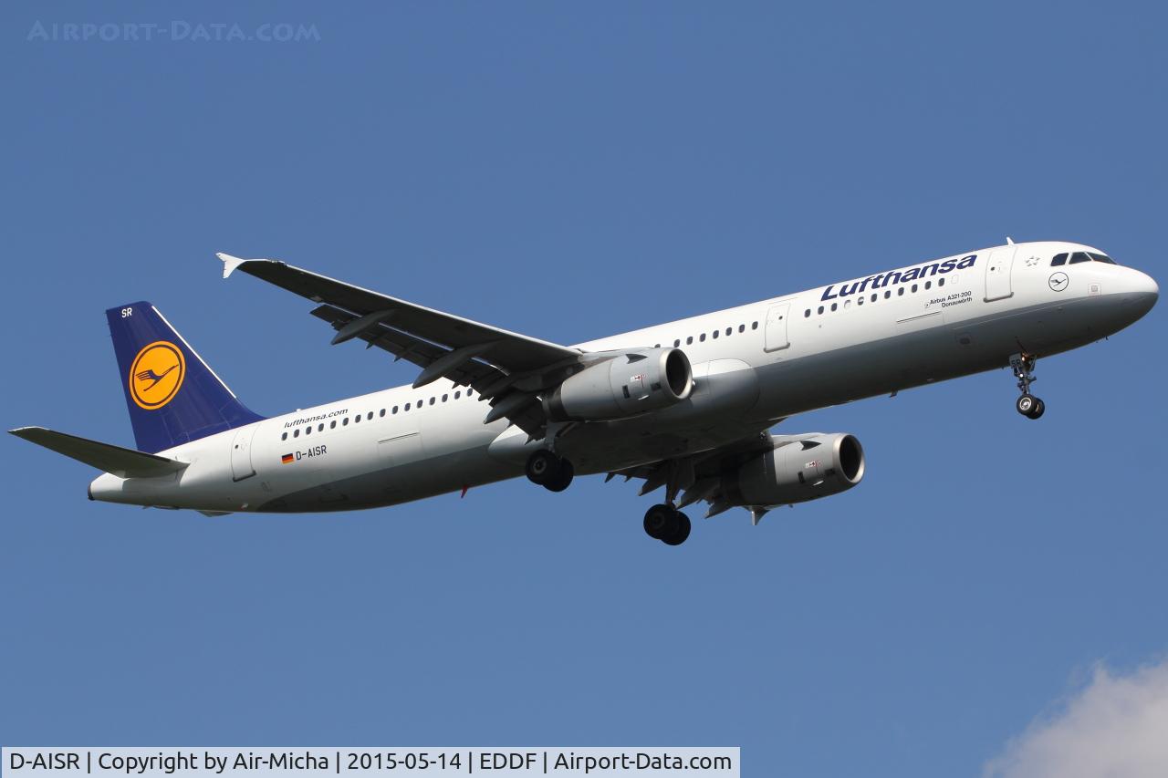 D-AISR, 2009 Airbus A321-231 C/N 3987, Lufthansa