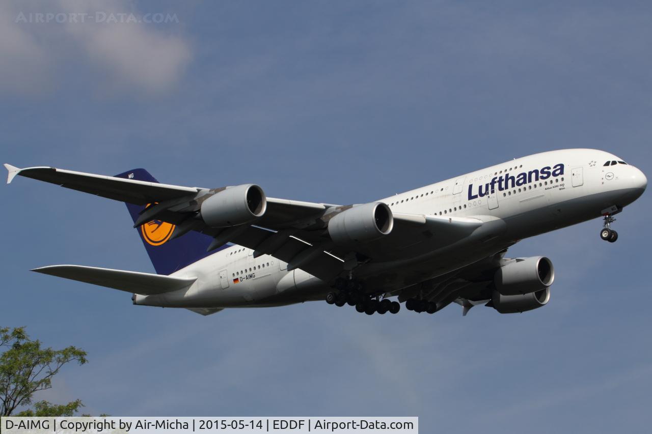 D-AIMG, 2011 Airbus A380-841 C/N 069, Lufthansa