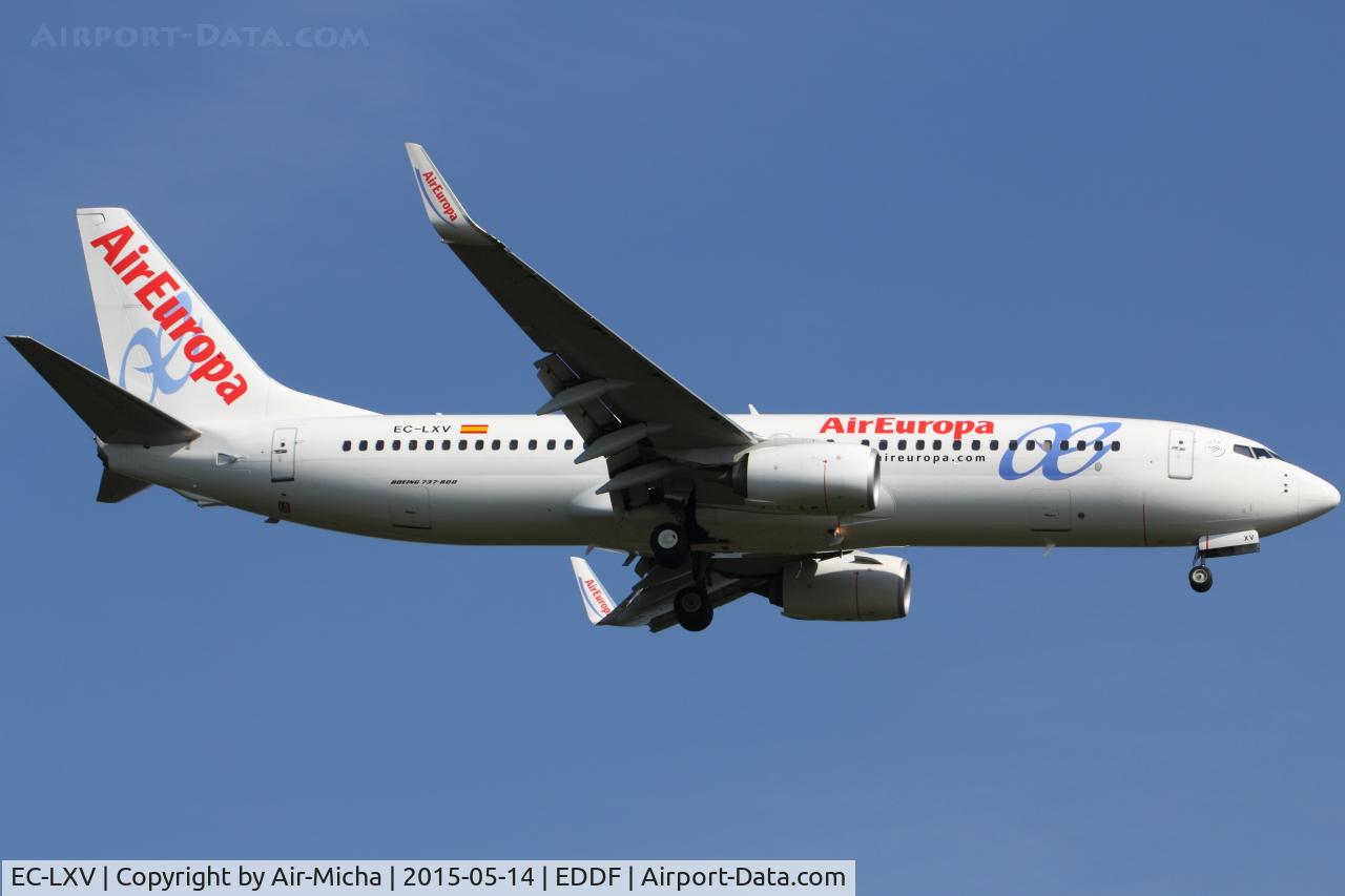 EC-LXV, 2013 Boeing 737-85P C/N 36594, Air Europa
