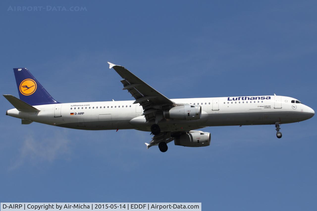 D-AIRP, 1995 Airbus A321-131 C/N 0564, Lufthansa