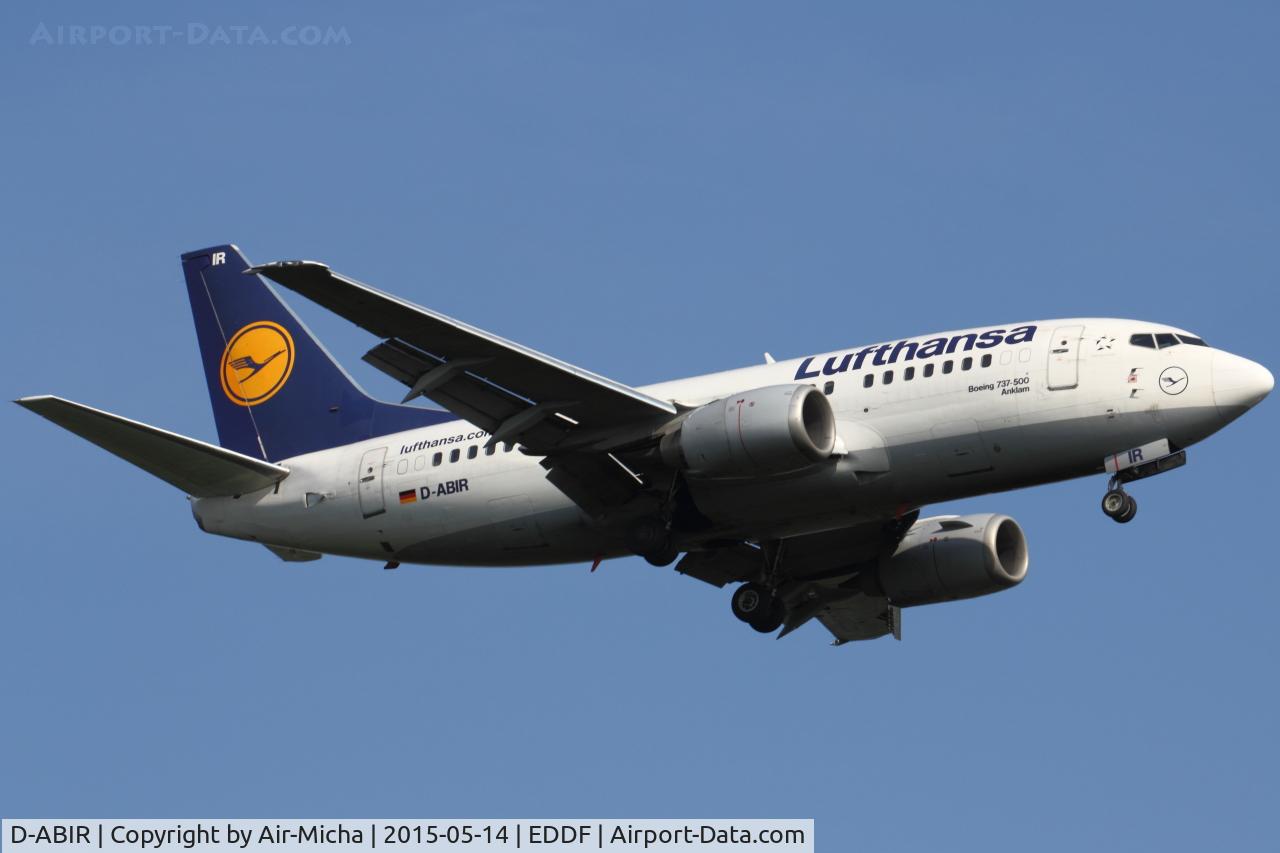D-ABIR, 1991 Boeing 737-530 C/N 24941, Lufthansa