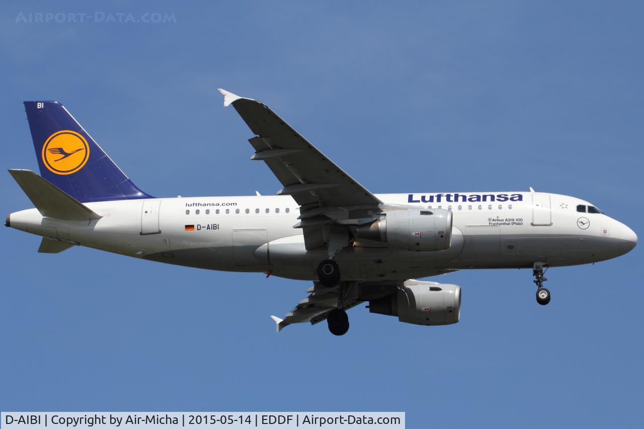 D-AIBI, 2012 Airbus A319-112 C/N 5284, Lufthansa