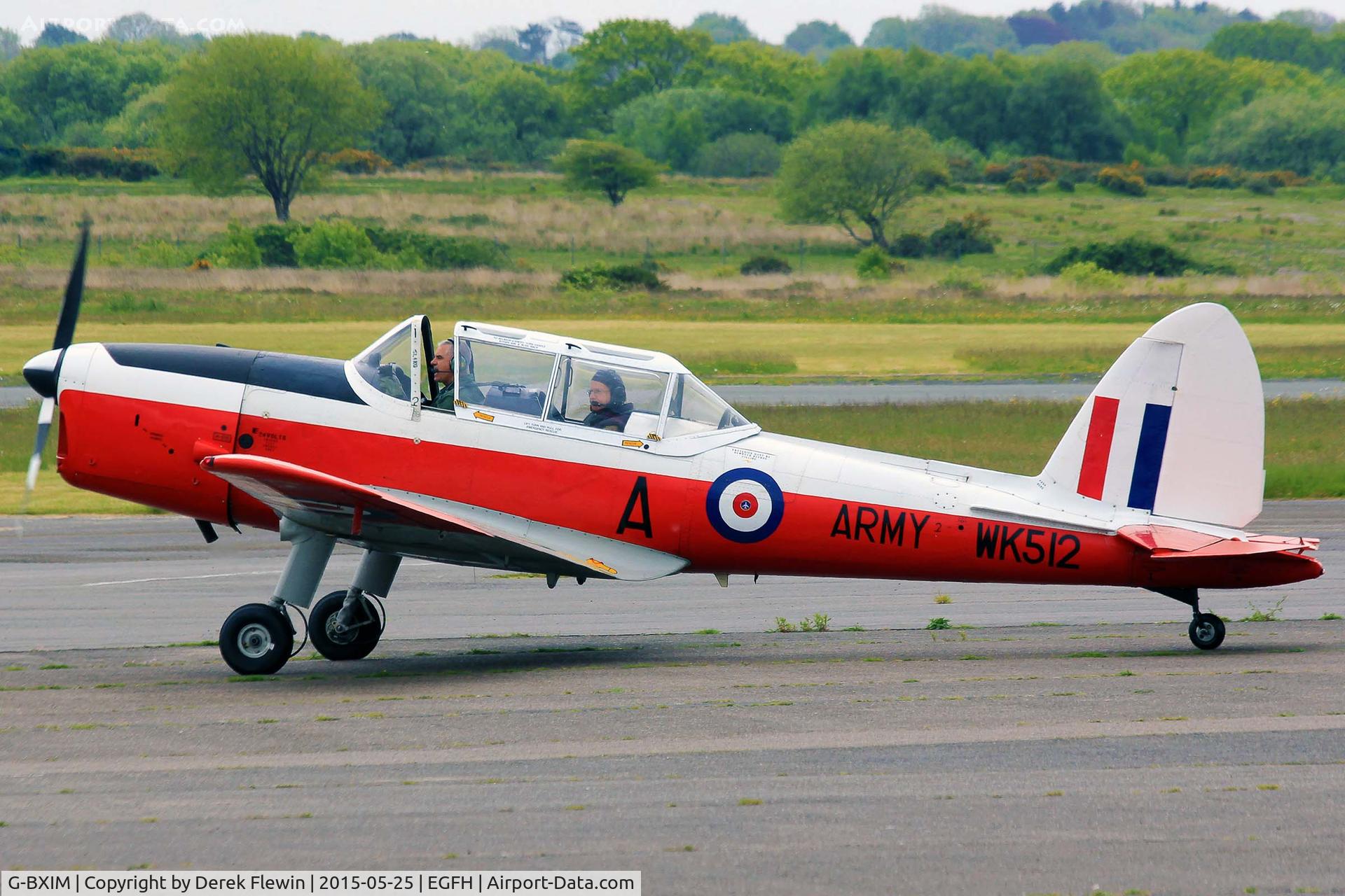 G-BXIM, 1951 De Havilland DHC-1 Chipmunk 22 C/N C1/0548, Chipmunk 22, RAF Halton based, previusly WK512, coded A, Army Air corps.