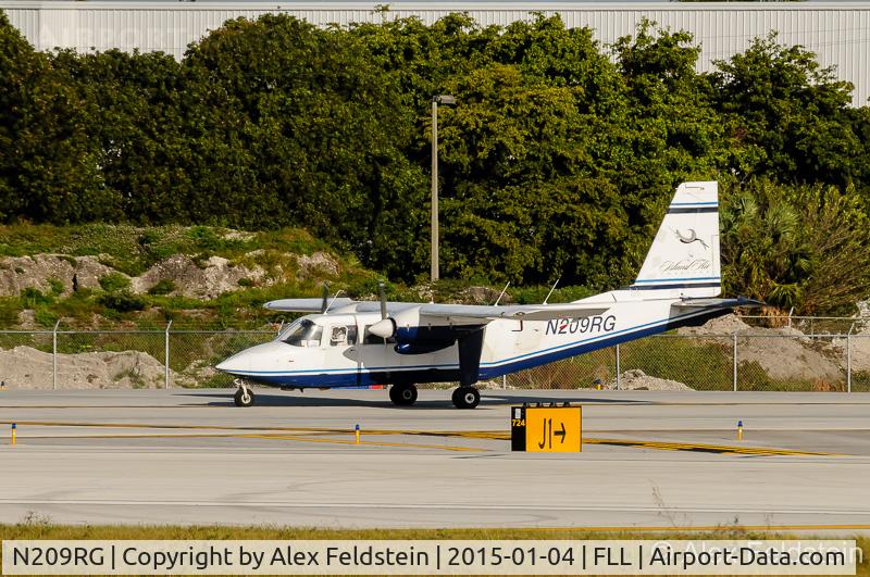 N209RG, 1971 Britten-Norman BN-2A-6 Islander C/N 209, Ft. Lauderdale