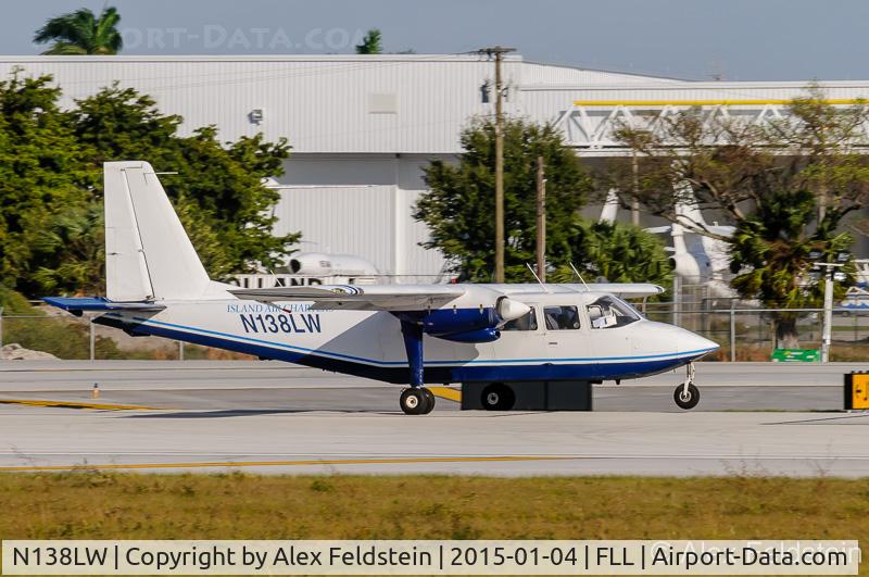 N138LW, 1978 Britten-Norman BN-2A-27 Islander C/N 138, Ft. Lauderdale