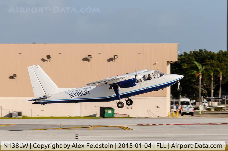 N138LW, 1978 Britten-Norman BN-2A-27 Islander C/N 138, Ft. Lauderdale