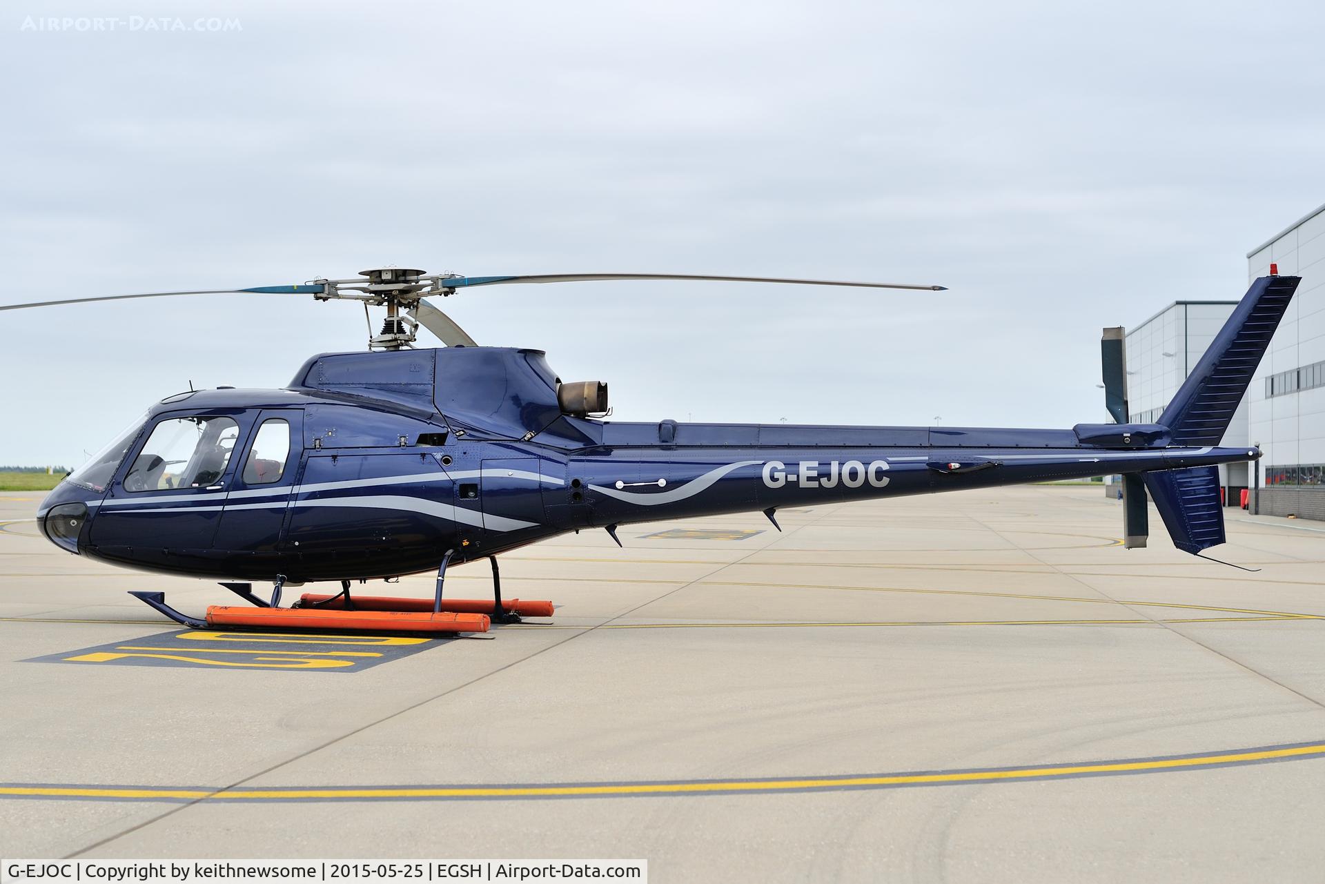 G-EJOC, 1981 Aerospatiale AS-350B Ecureuil C/N 1465, Nice Visitor.