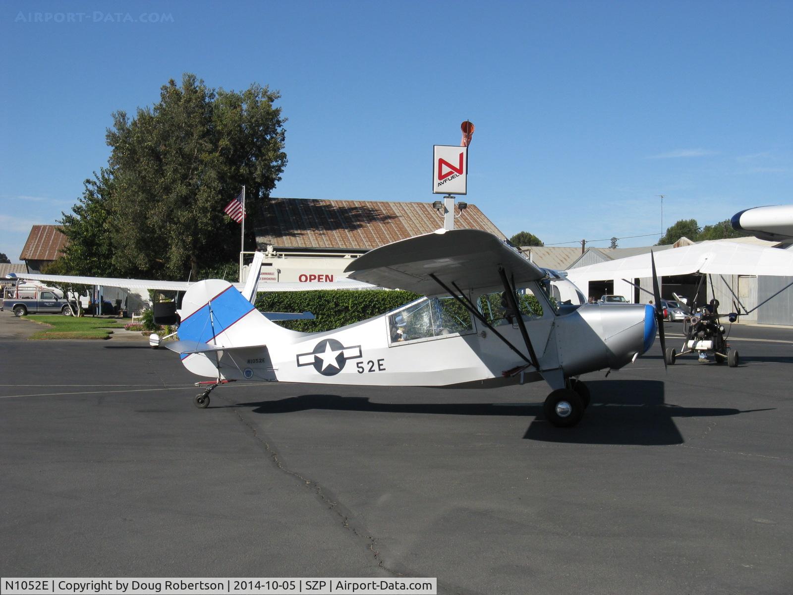 N1052E, 1946 Aeronca 7AC Champion C/N 7AC-4603, 1946 Aeronca 7AC CHAMPION conversion to 7CCM/L-16B, Continental C-90-8F 90 Hp, taxi