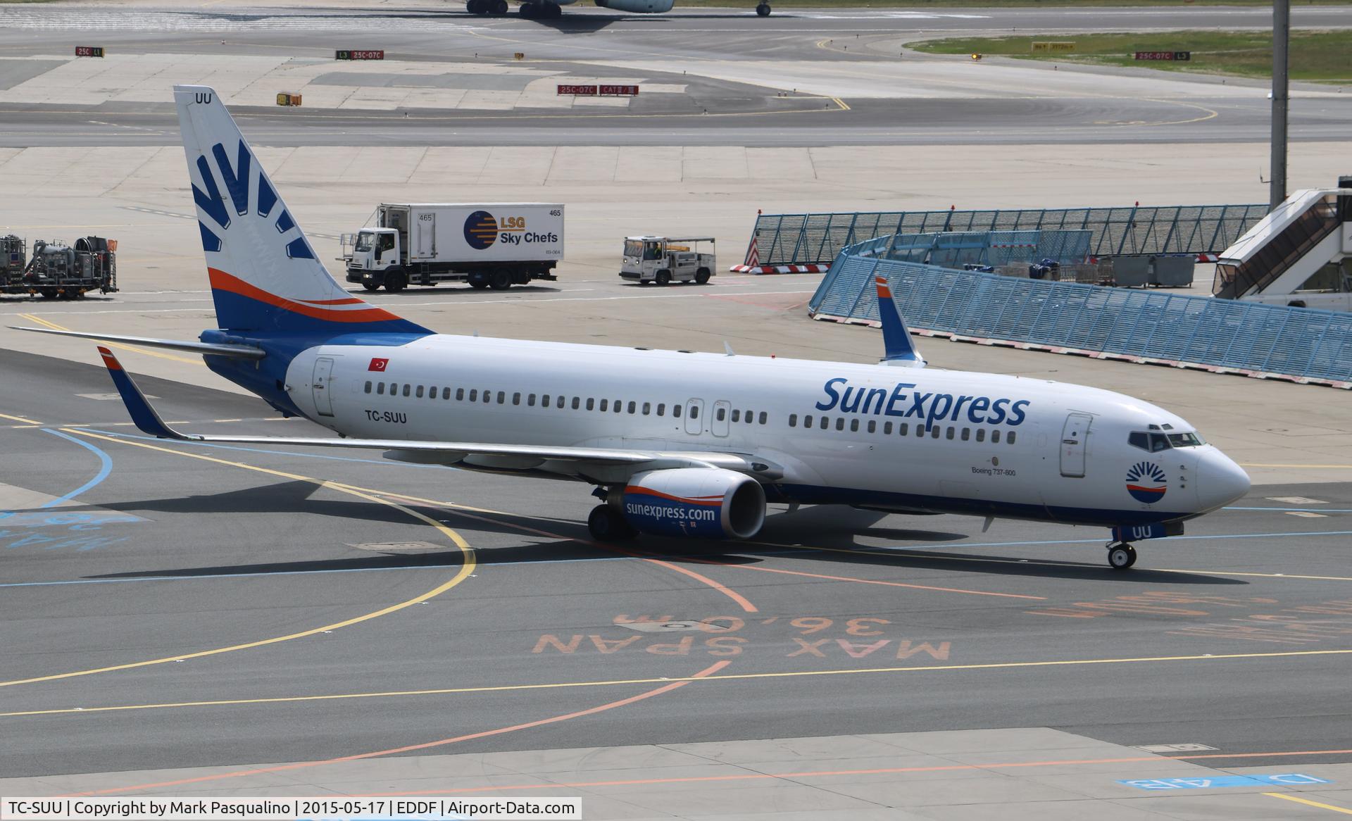 TC-SUU, 2001 Boeing 737-86Q C/N 30274, Boeing 737-800