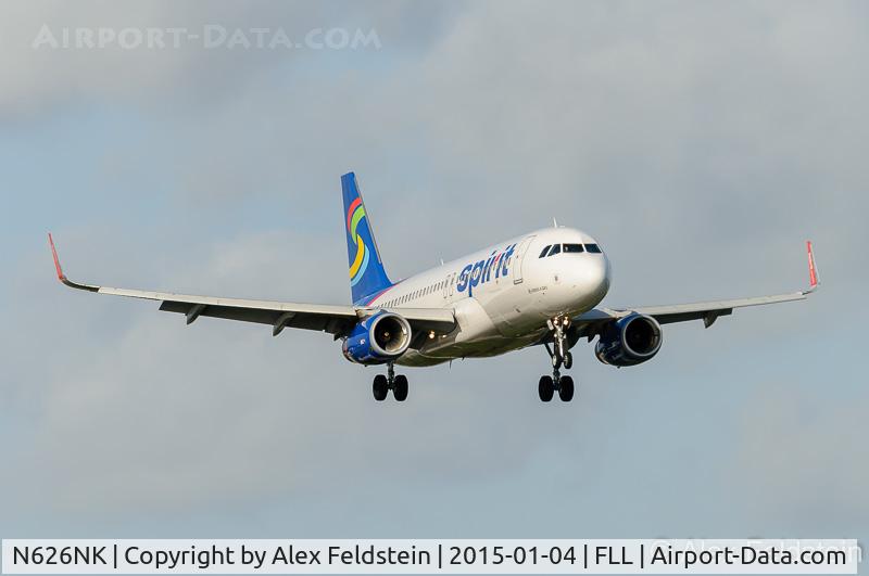 N626NK, 2014 Airbus A320-232 C/N 5999, Ft. Lauderdale