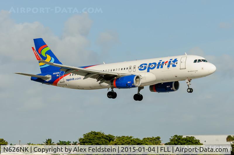 N626NK, 2014 Airbus A320-232 C/N 5999, Ft. Lauderdale