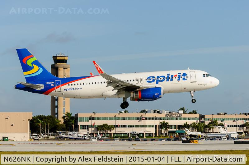 N626NK, 2014 Airbus A320-232 C/N 5999, Ft. Lauderdale