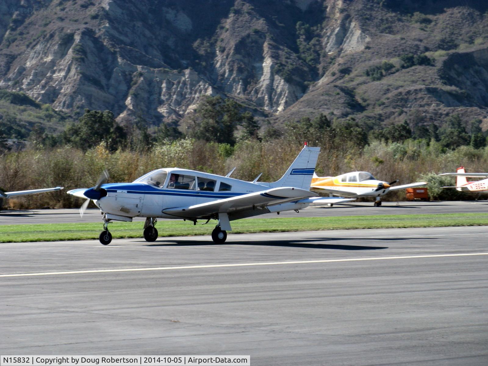 N15832, 1972 Piper PA-28R-200 Arrow IV C/N 28R-7335093, 1972 Piper PA-28R-200 ARROW IV, Lycoming IO-360-C1C 200 Hp, landing roll Rwy 04