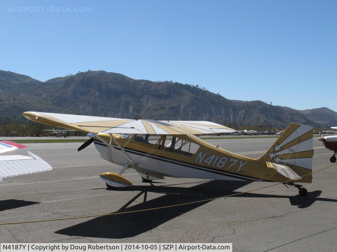N4187Y, 1977 Bellanca 8KCAB Super Decathlon Decathlon C/N 289-77, 1977 Bellanca 8KCAB SUPER DECATHLON, Lycoming AEIO-360 180 Hp