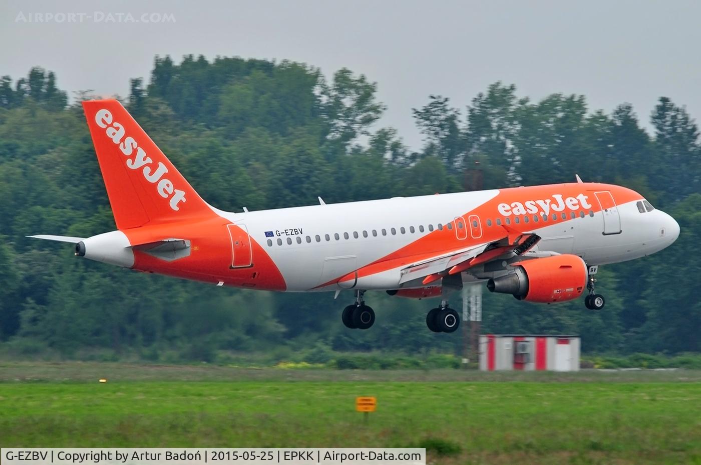 G-EZBV, 2007 Airbus A319-111 C/N 3122, EasyJet