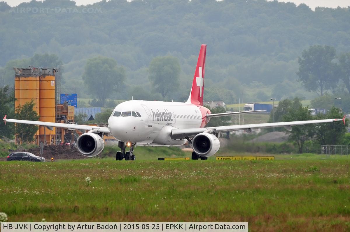HB-JVK, 2003 Airbus A319-112 C/N 1886, Helvetic Airways