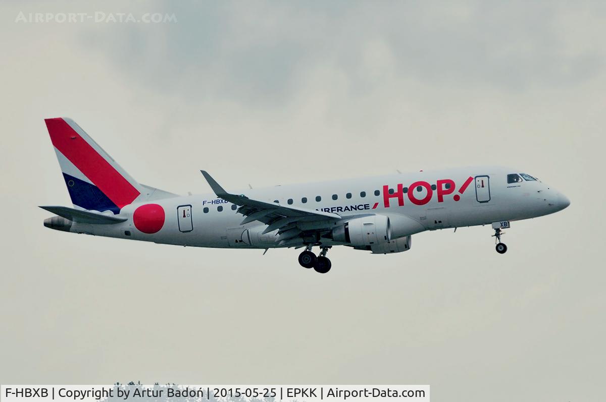 F-HBXB, 2008 Embraer 170LR (ERJ-170-100LR) C/N 17000250, HOP !