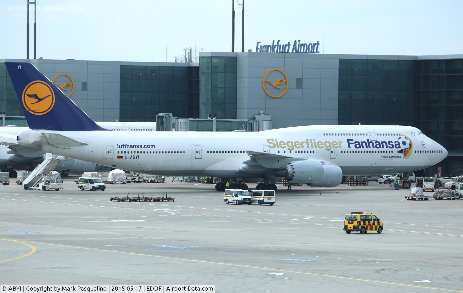 D-ABYI, 2013 Boeing 747-830 C/N 37833, Boeing 747-800