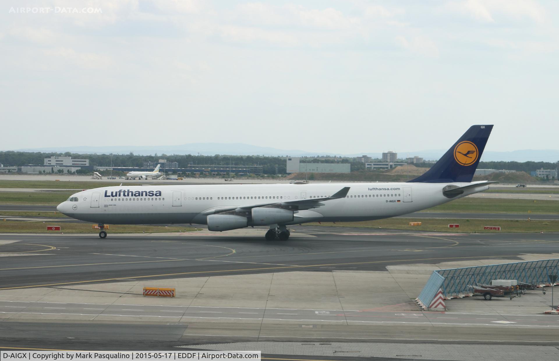 D-AIGX, 2000 Airbus A340-313X C/N 354, Airbus A340-300