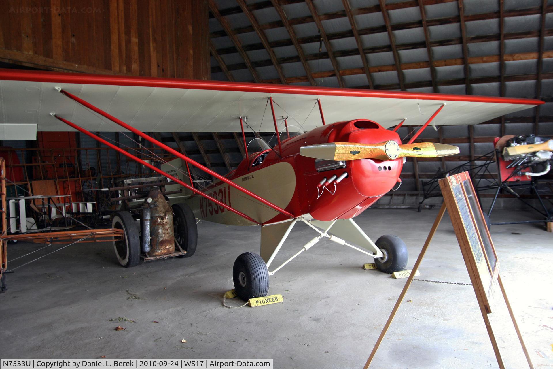 N7533U, 1966 Pietenpol B4A Air Camper C/N 20, This 1966-build combines the modern and the traditional.