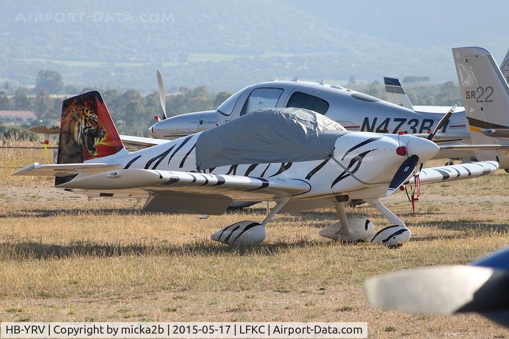 HB-YRV, 2014 Vans RV-6A C/N 20577, Parked