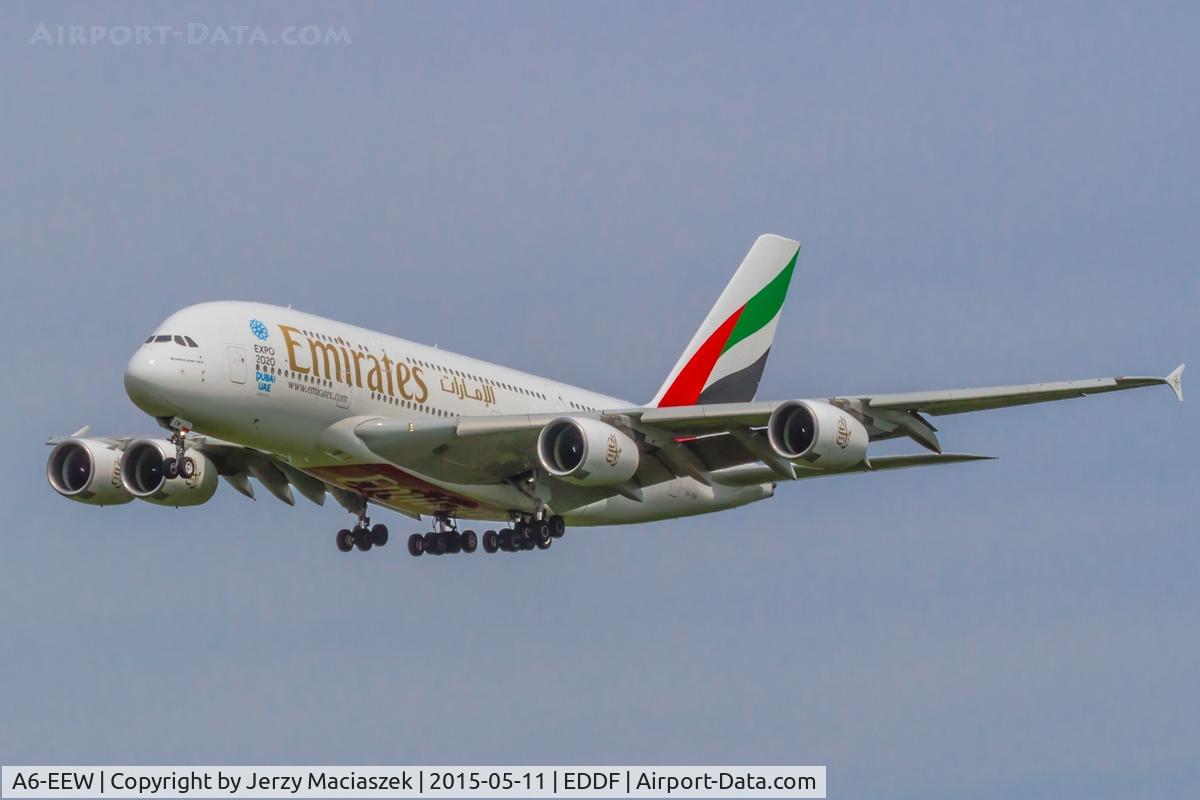A6-EEW, 2013 Airbus A380-861 C/N 153, Airbus A380-861