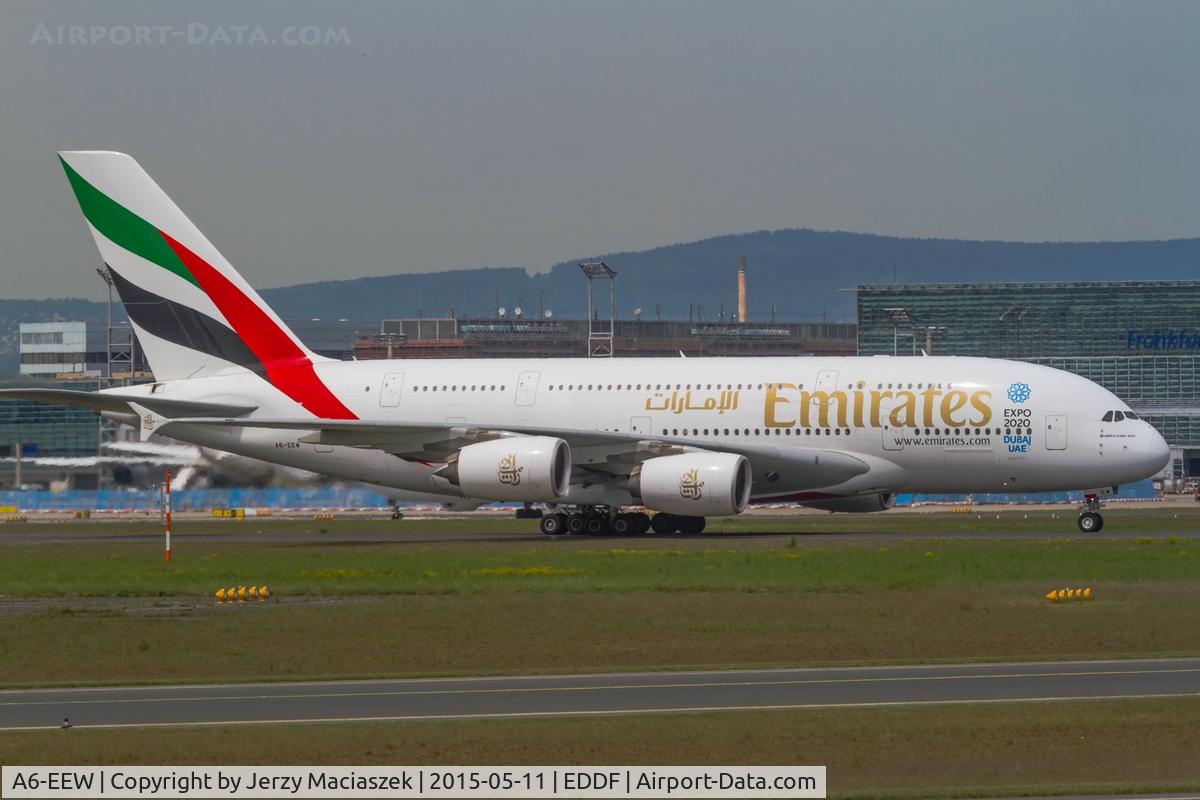 A6-EEW, 2013 Airbus A380-861 C/N 153, Airbus A380-861