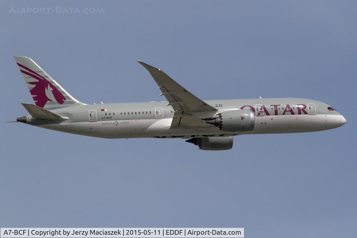 A7-BCF, 2013 Boeing 787-8 Dreamliner C/N 38324, Boeing 787-8