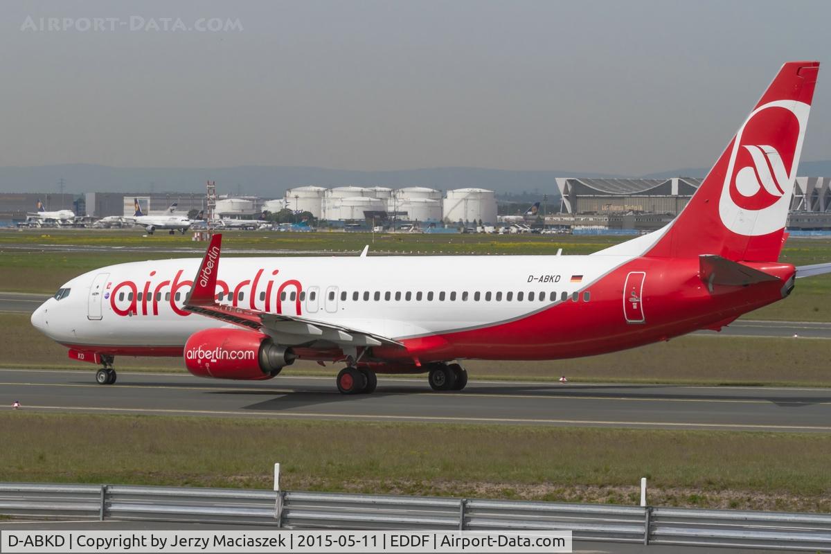 D-ABKD, 2009 Boeing 737-86J C/N 37742, Boeing 737-86J