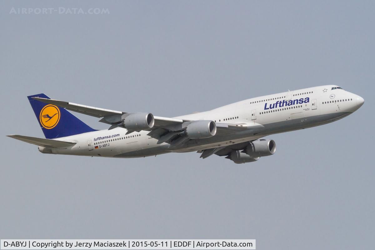 D-ABYJ, 2013 Boeing 747-830 C/N 37834, Boeing 747-830