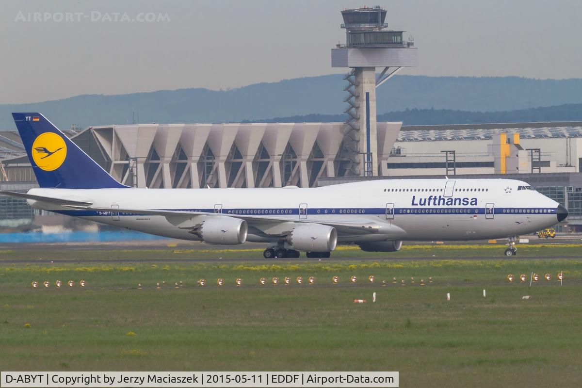 D-ABYT, 2015 Boeing 747-830 C/N 37844, Boeing 747-830