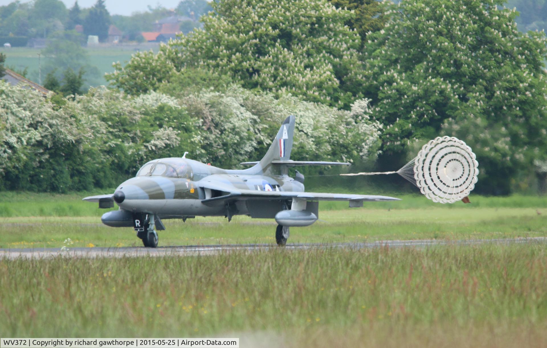 WV372, 1955 Hawker Hunter T.7 C/N 41H-670818, hawker hunter wv372 taken north weald airfield Essex uk