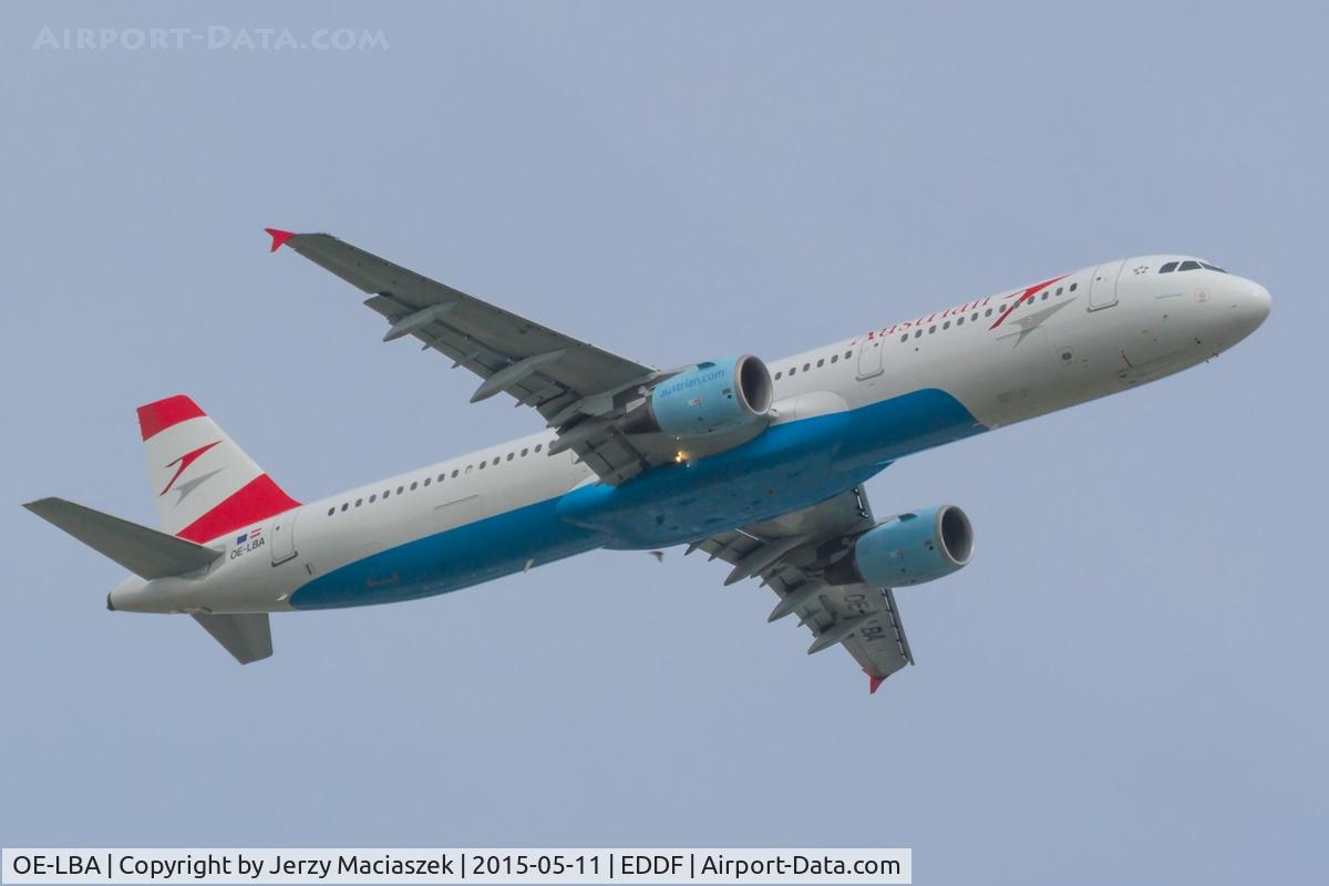 OE-LBA, 1995 Airbus A321-111 C/N 552, Airbus A321-111