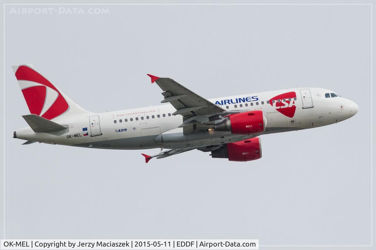 OK-MEL, 2007 Airbus A319-112 C/N 3094, Airbus A319-112