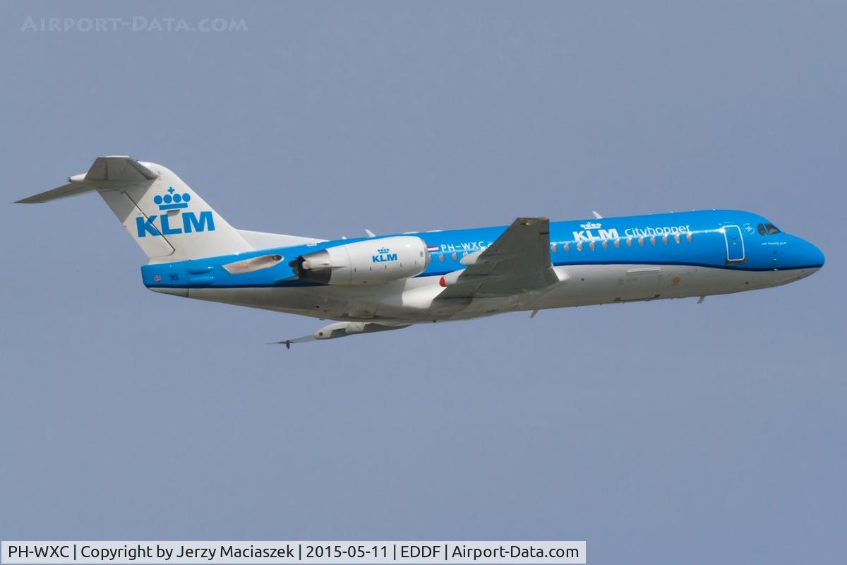 PH-WXC, 1996 Fokker 70 (F-28-0070) C/N 11574, Fokker 70
