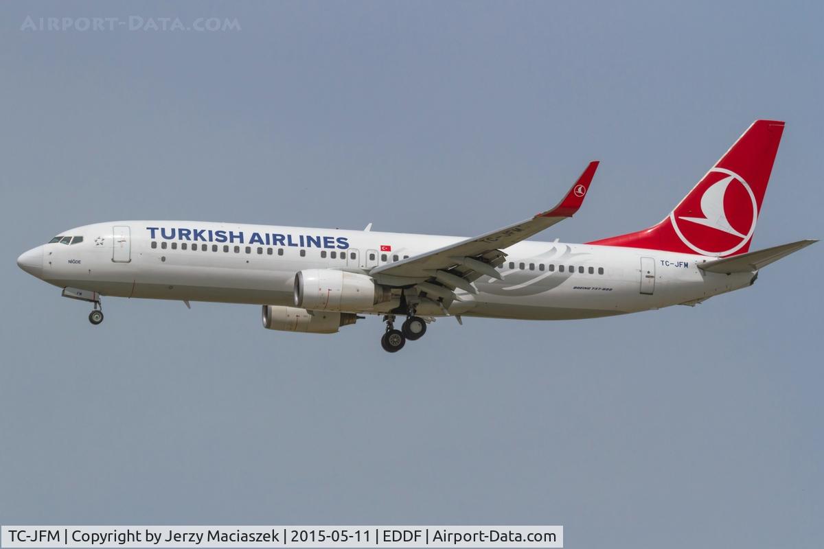 TC-JFM, 1999 Boeing 737-8F2 C/N 29775, Boeing 737-8F2