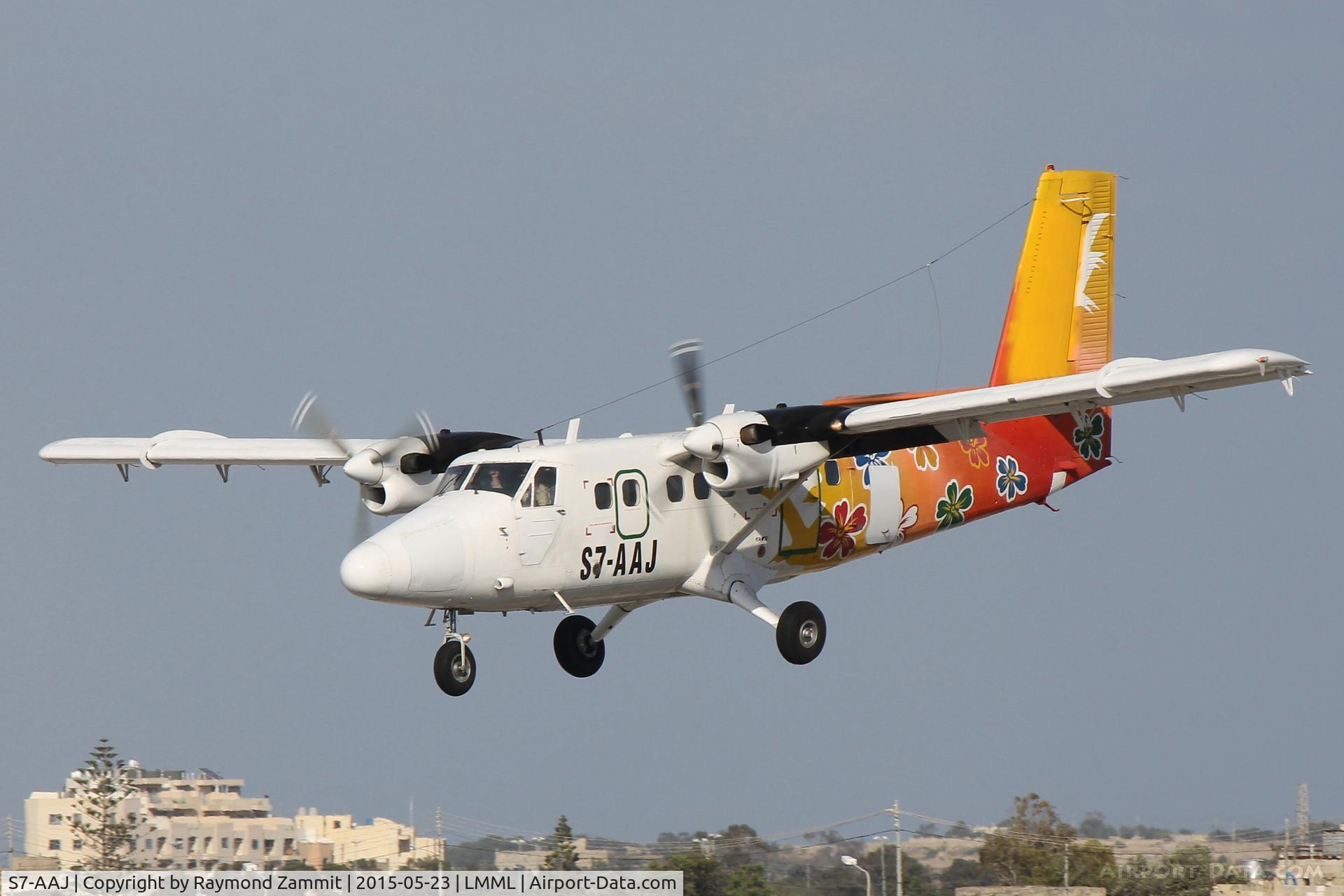 S7-AAJ, De Havilland Canada DHC-6-310 Twin Otter C/N 499, DHC-6 Twin Otter S7-AA Air Seychelles