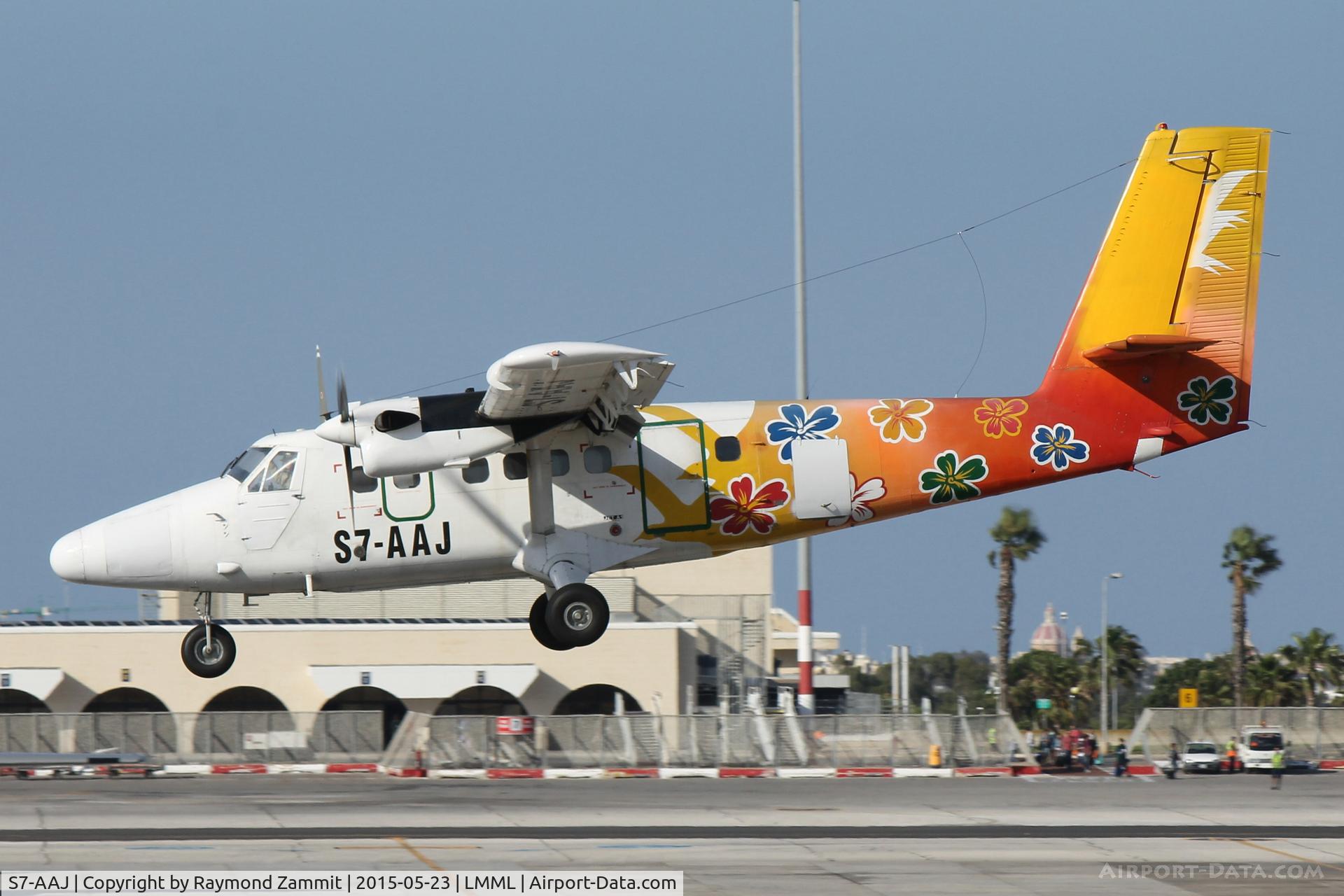 S7-AAJ, De Havilland Canada DHC-6-310 Twin Otter C/N 499, DHC-6 S7-AAJ Air Seychelles