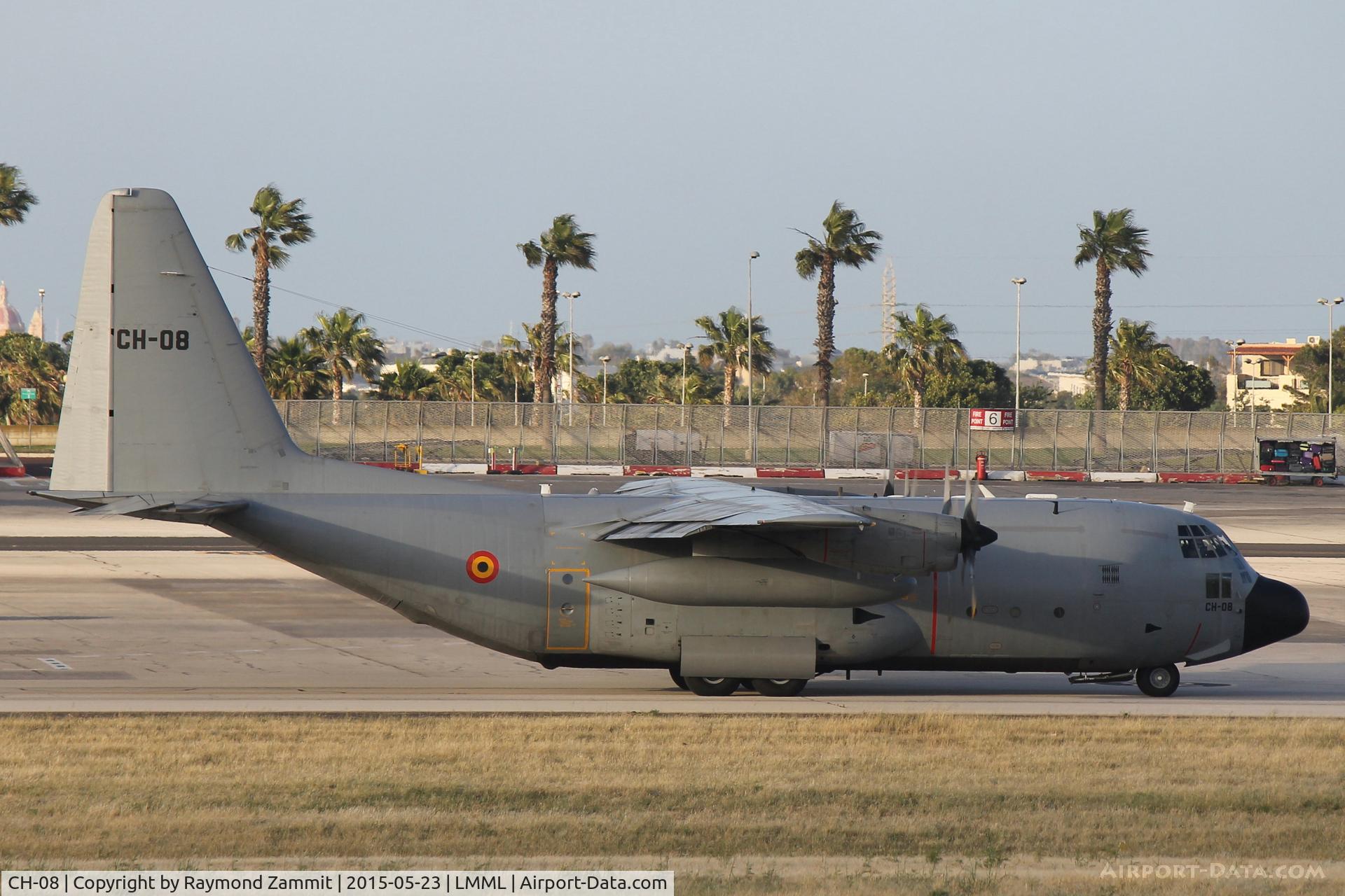 CH-08, 1972 Lockheed C-130H Hercules C/N 382-4478, Lockheed C-130H Hercules Belgian Air Force