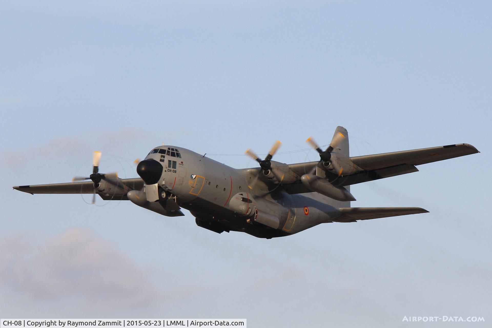 CH-08, 1972 Lockheed C-130H Hercules C/N 382-4478, Lockheed C-130H Hercules CH-08 Belgian Air Force
