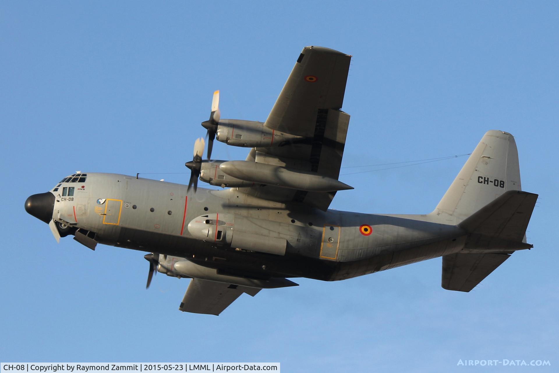 CH-08, 1972 Lockheed C-130H Hercules C/N 382-4478, Lockheed C-130H Hercules Belgian Air Force