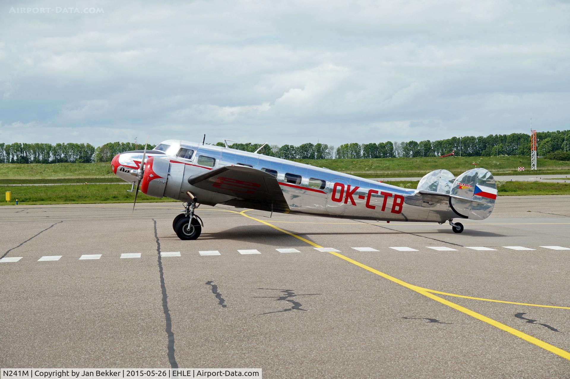 N241M, 1937 Lockheed Electra 10-A C/N 1091, Lelystad Airport