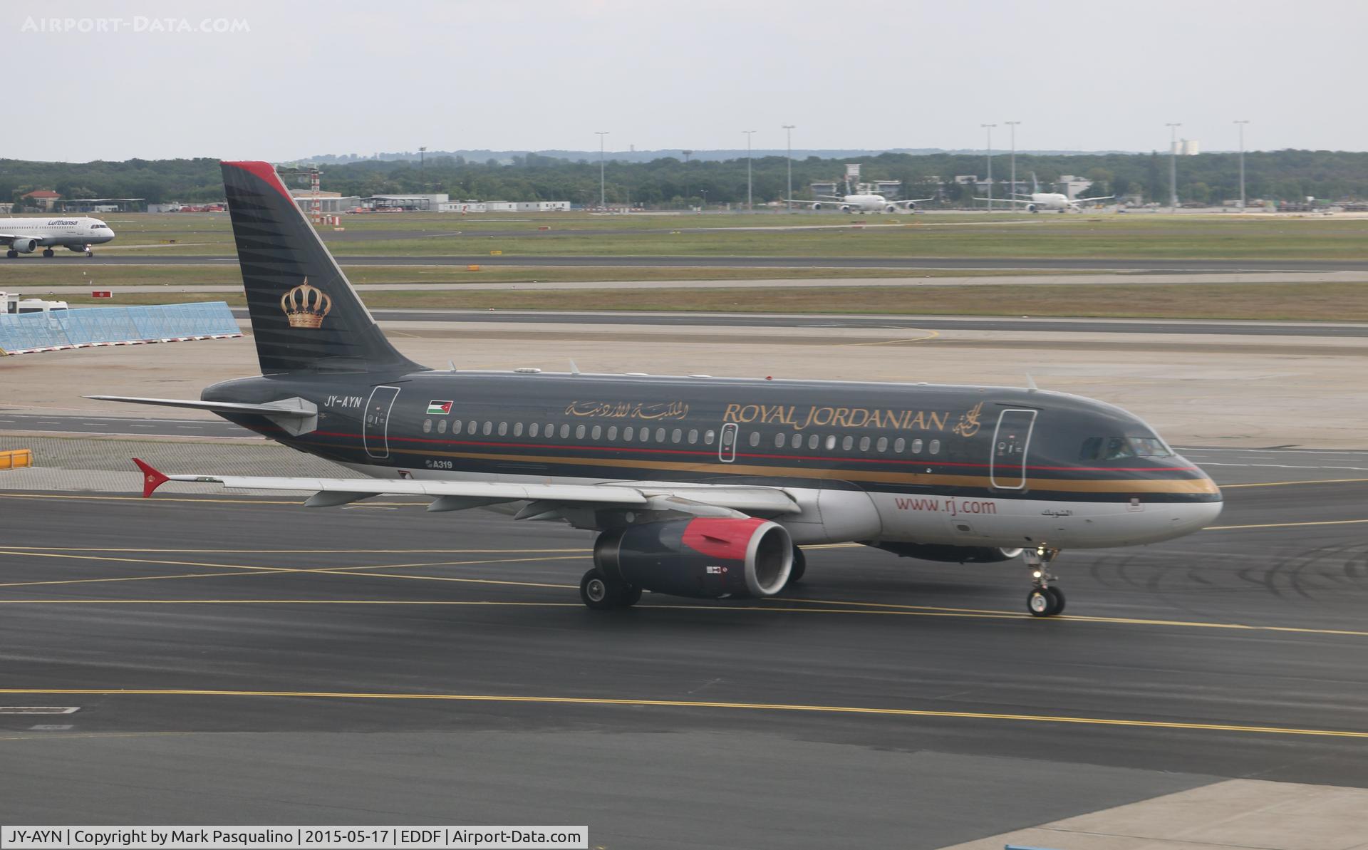 JY-AYN, 2009 Airbus A319-132 C/N 3803, Airbus A319