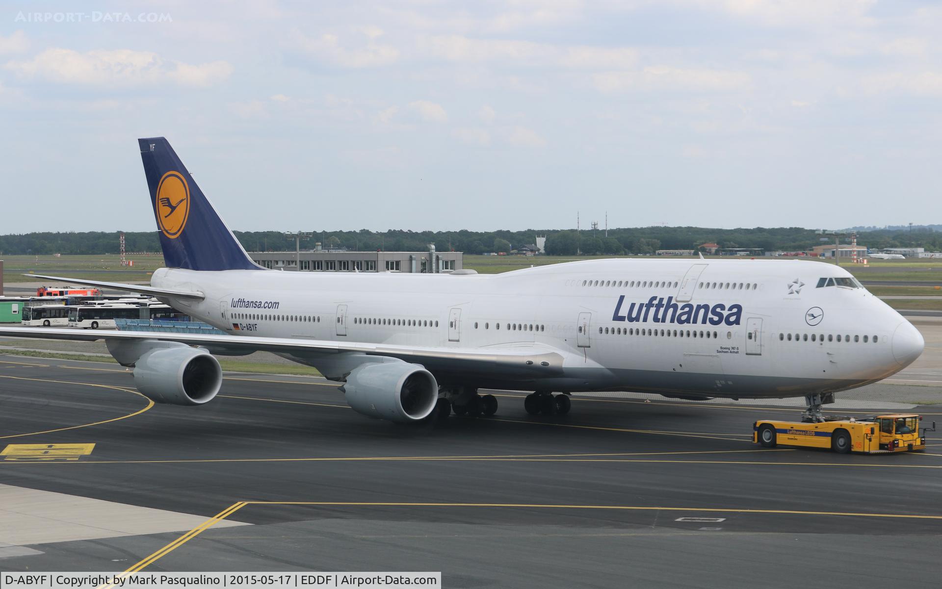 D-ABYF, 2012 Boeing 747-830 C/N 37830, Boeing 747-800