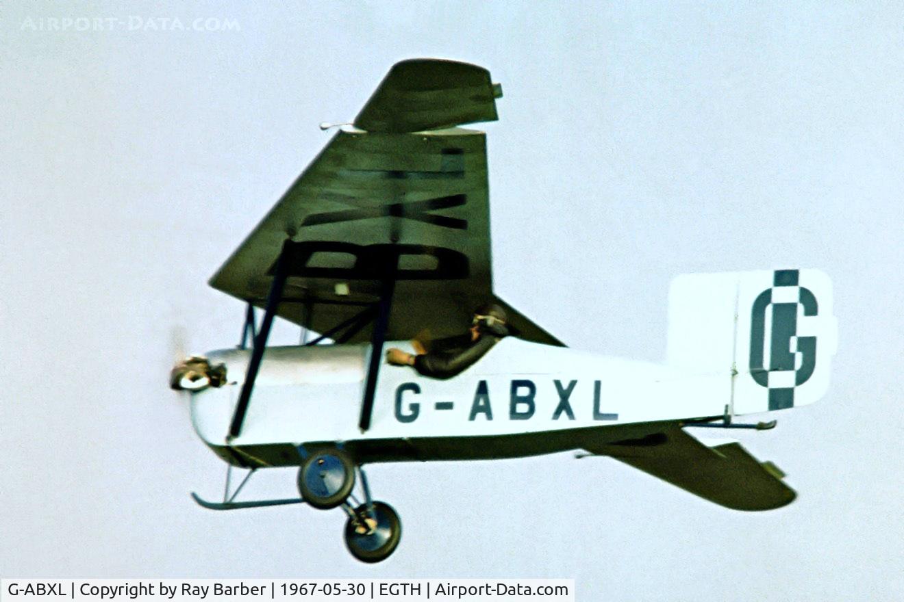 G-ABXL, Granger Archaeopteryx C/N 3A, Granger Archaeopteryx [3A] Old Warden~G 30/06/1974. From a slide.