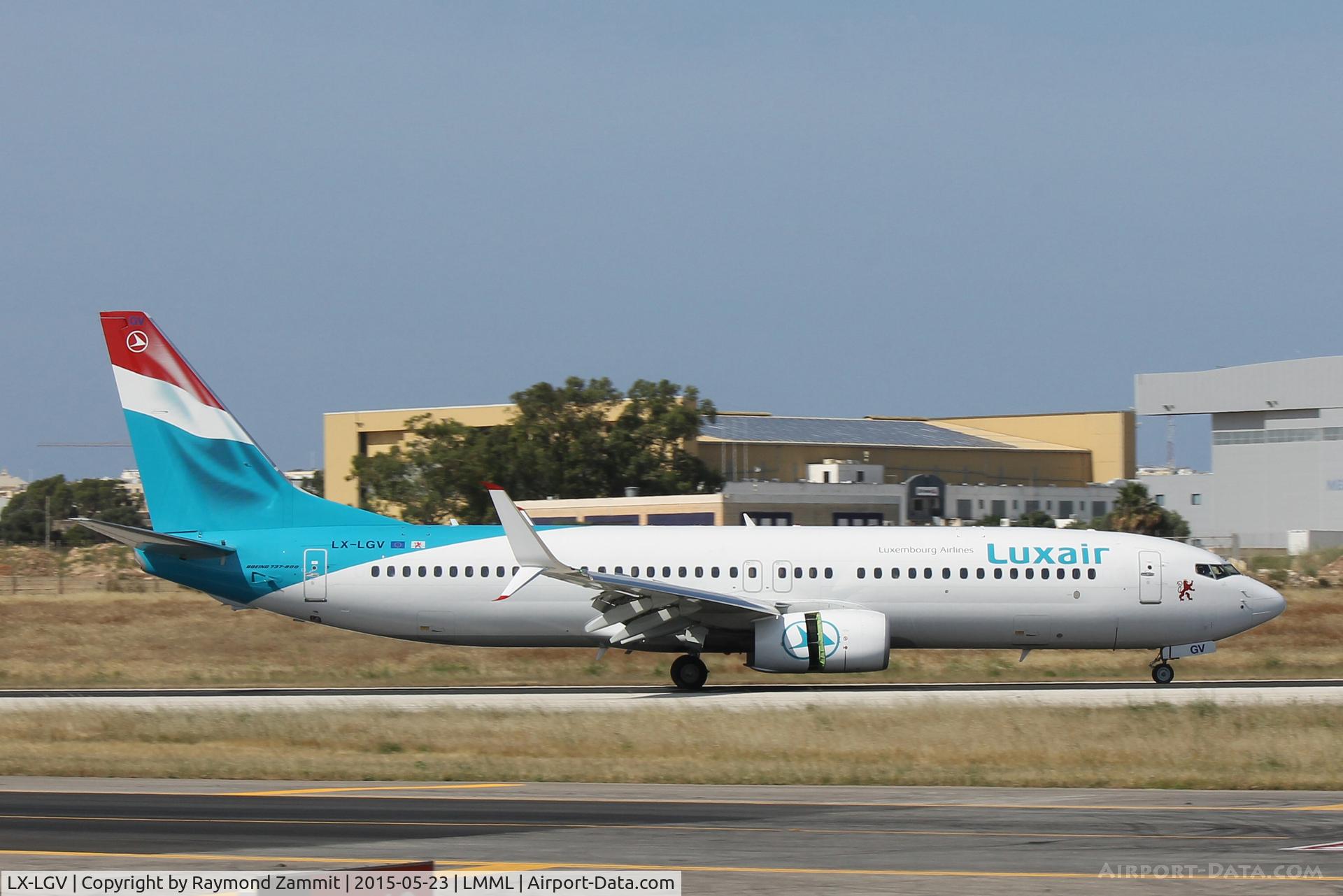 LX-LGV, 2013 Boeing 737-8C9 C/N 41190, B737-800 LX-LGV Luxair