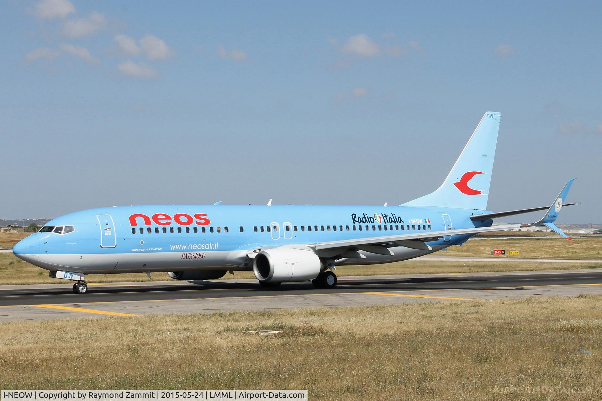 I-NEOW, 2007 Boeing 737-86N C/N 32685, B737-800 I-NEOW Neosair